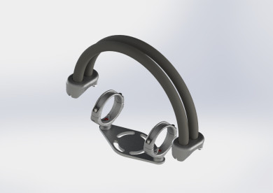 Expansion Busbar Support Coupler with Baseplate